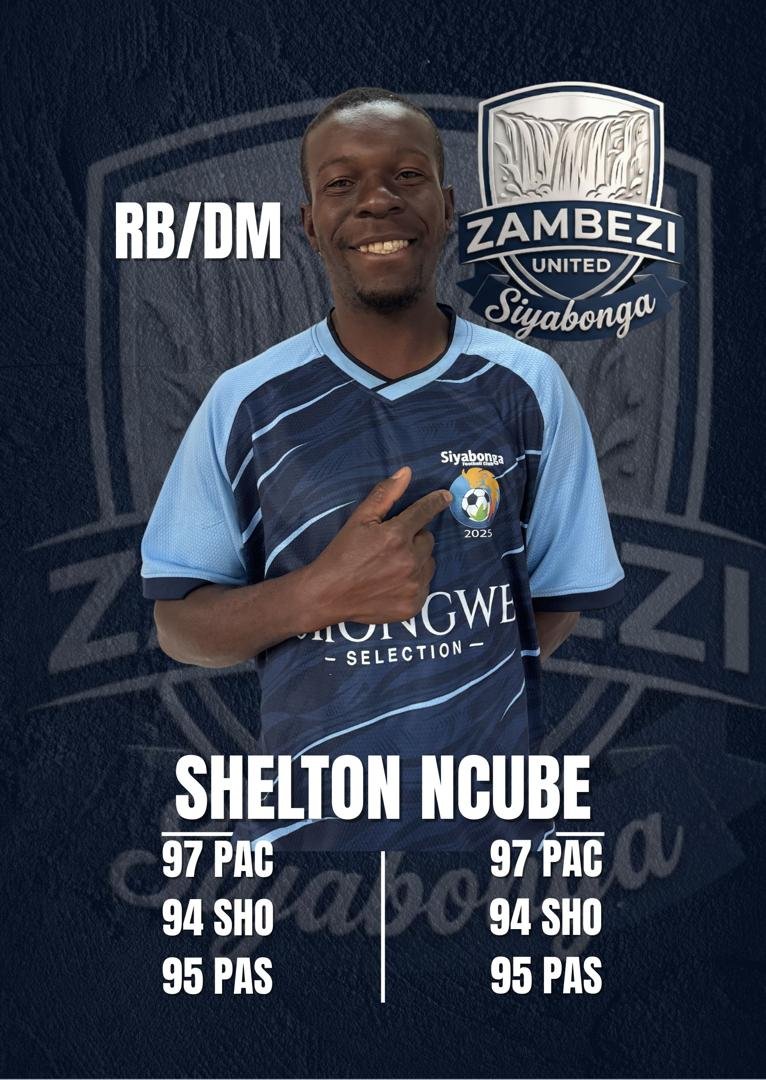 Shelton Ncube (RB/DM)